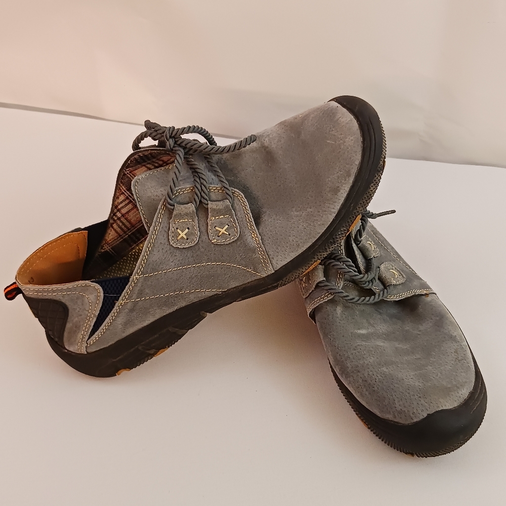 Genuine Leather Casual  Suede Hybrid Shoe